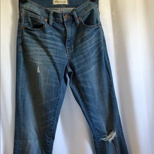 Madewell 9in high riser skinny